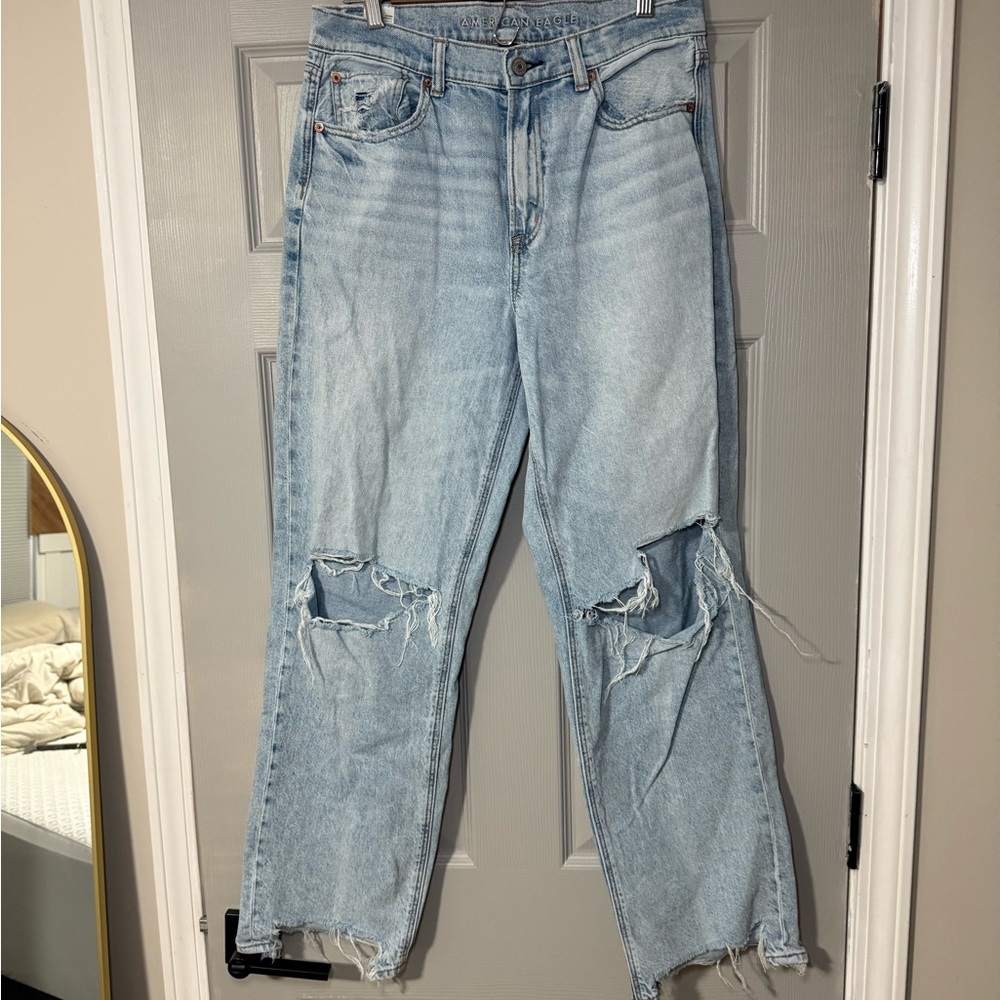 American Eagle Outfitters Light Blue Denim Jeans SIZE 8